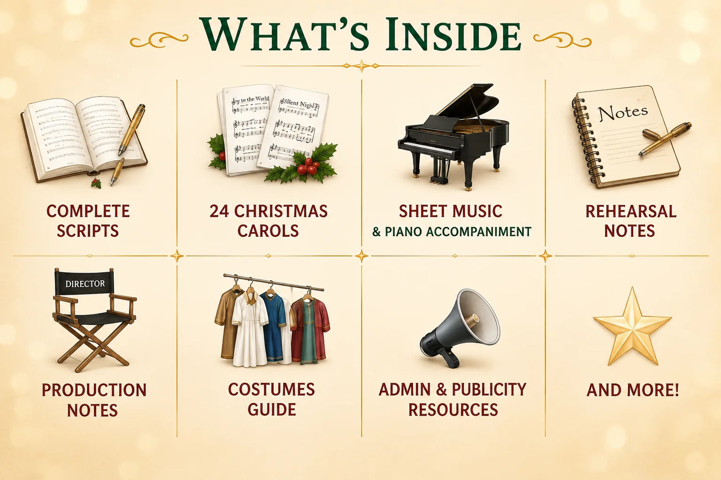 AUGUSTINE CHRISTMAS NATIVITY PLAY KIT — DIGITAL VERSION