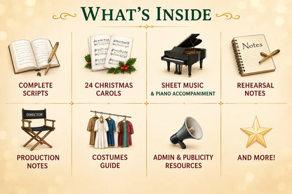 AUGUSTINE CHRISTMAS NATIVITY PLAY KIT — DIGITAL VERSION