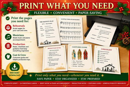AUGUSTINE CHRISTMAS NATIVITY PLAY KIT — DIGITAL VERSION