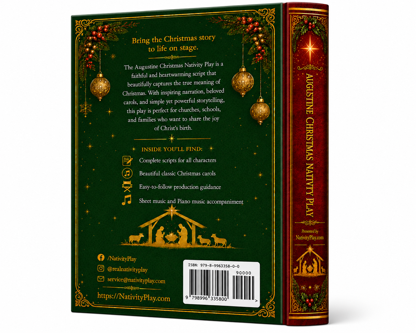 AUGUSTINE CHRISTMAS NATIVITY PLAY KIT – PHYSICAL VERSION