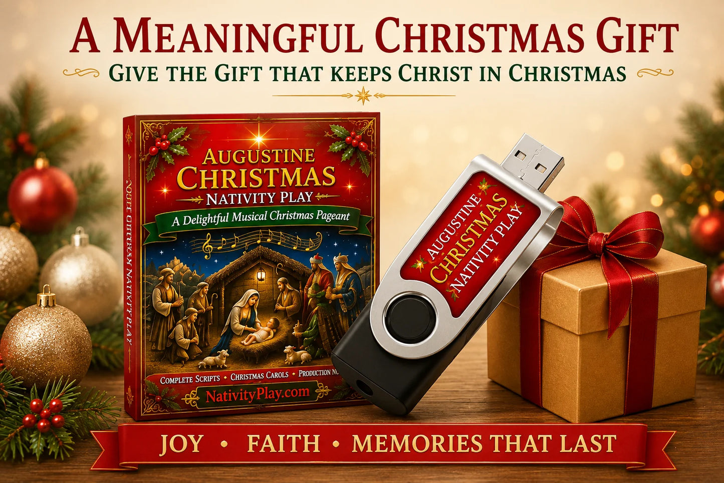 AUGUSTINE CHRISTMAS NATIVITY PLAY — AUDIO VERSION