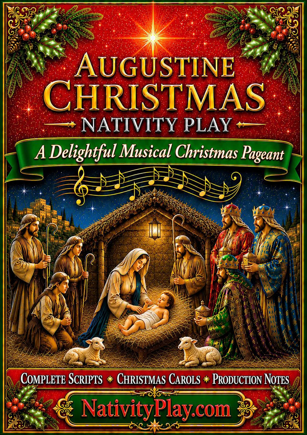 AUGUSTINE CHRISTMAS NATIVITY PLAY KIT – PHYSICAL VERSION